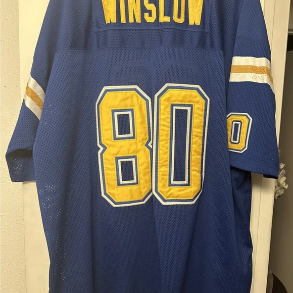 San Diego Chargers Kellen Winslow #80 Mitchell and Ness 1984 Jersey Sz 56 Used - Picture 3 of 7